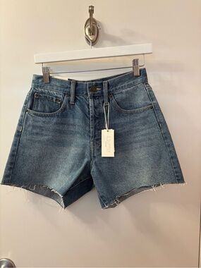 Z Supply Women's Blue Denim Cutoff Shorts NWT Vintage Indigo Waist 14